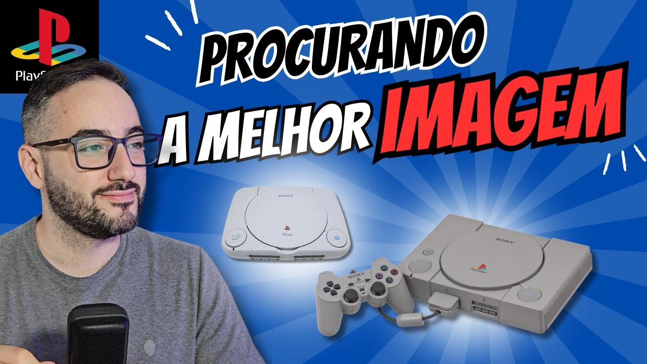 Em busca da MELHOR IMAGEM do PLAYSTATION 1! PsOne
