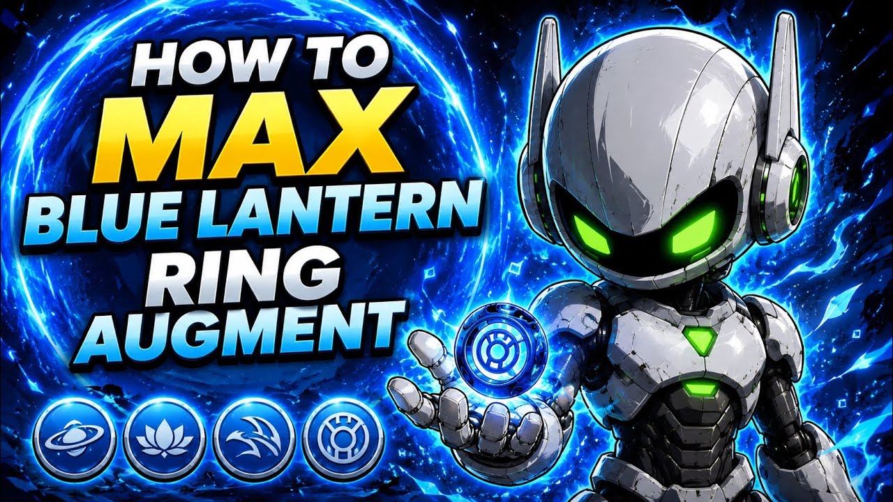DCUO | How to MAX OUT Blue Lantern Ring & Unlock All Abilities (2026)