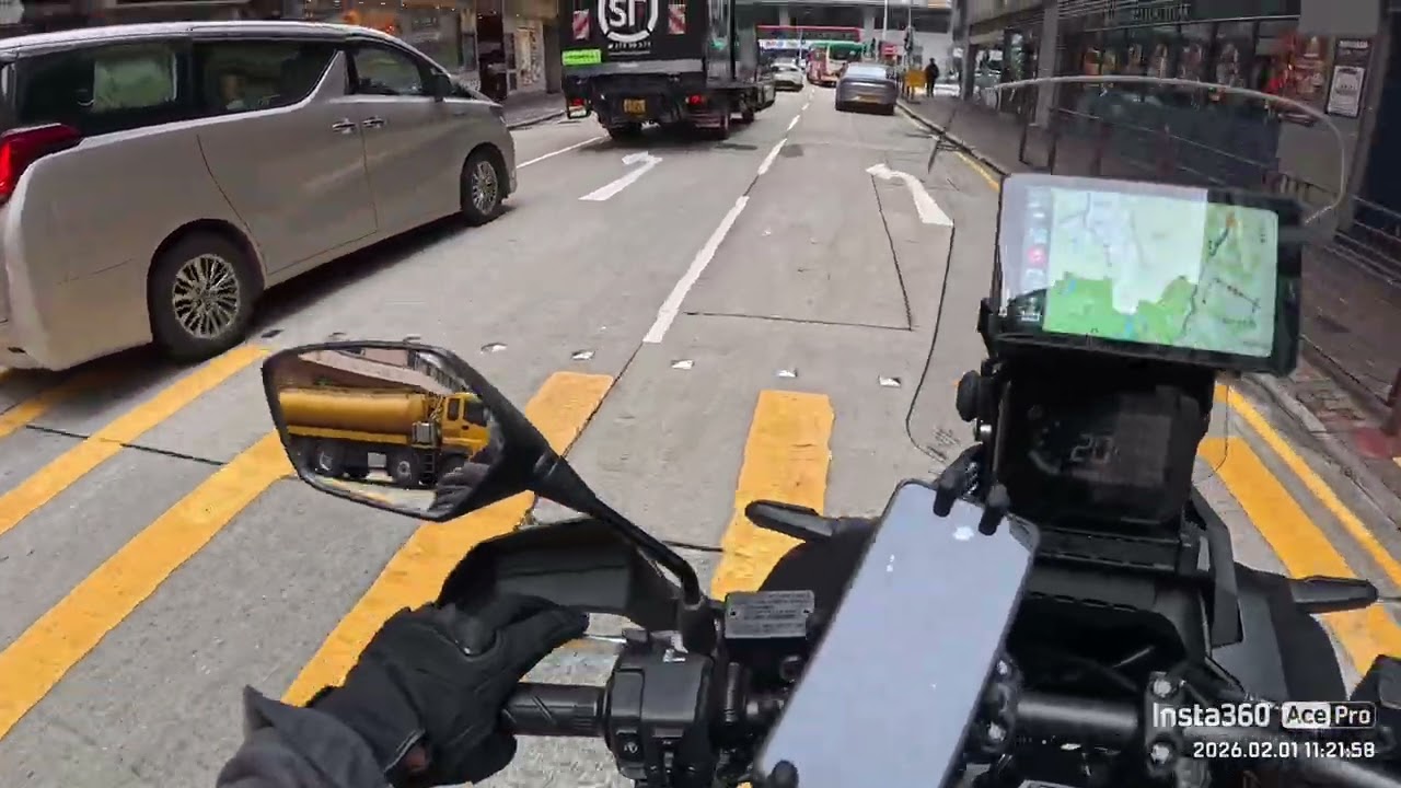 車場 往 大埔道 油站