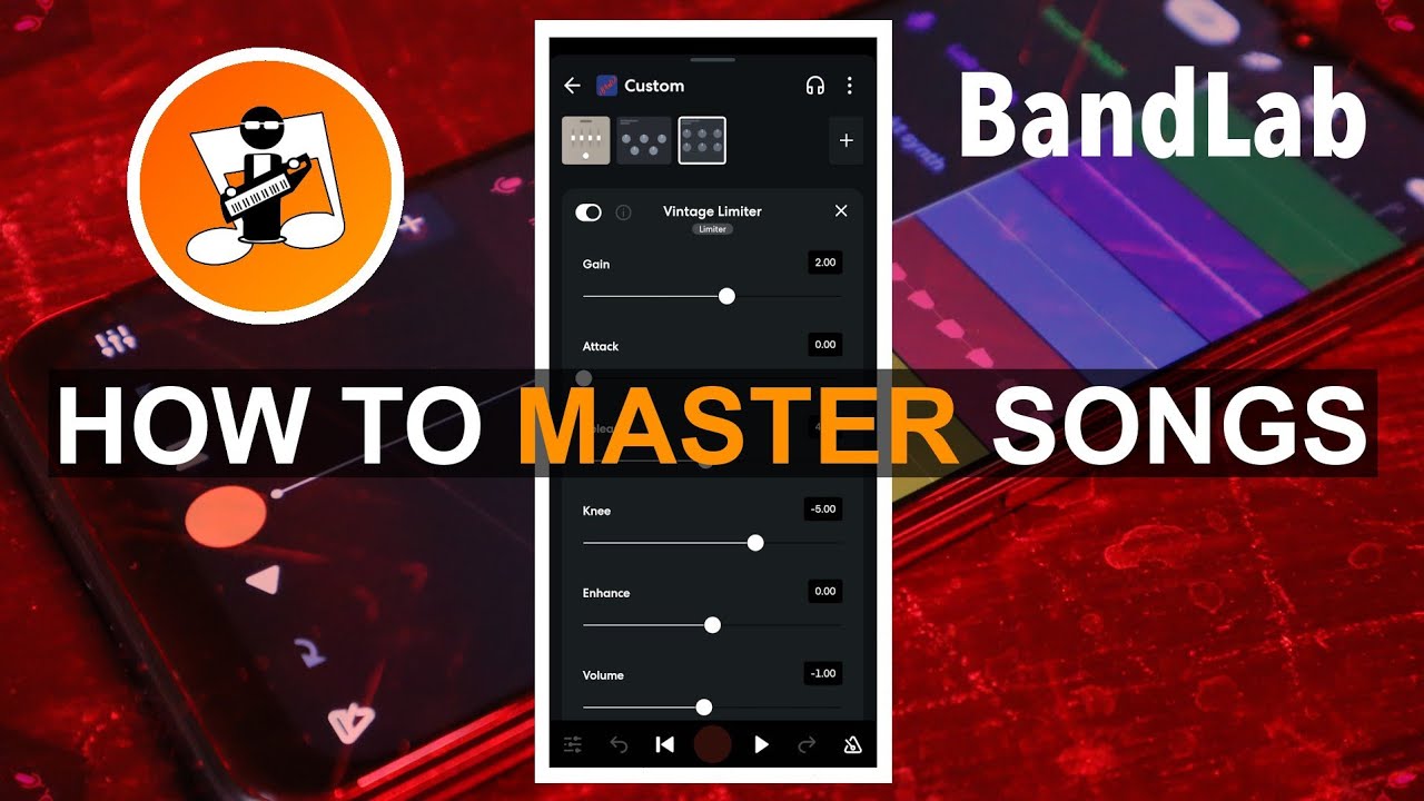Как начать мастеринг своих песен в Bandlab