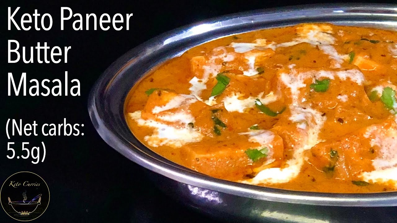 Keto Paneer Butter Masala|Keto paneer curry|Keto vegetarian recipes|Keto indian recipes|Keto curries
