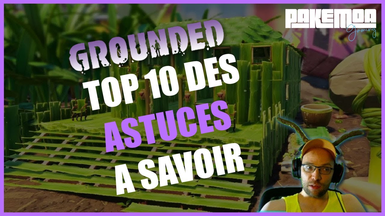 Grounded TOP 10 des astuces a savoir