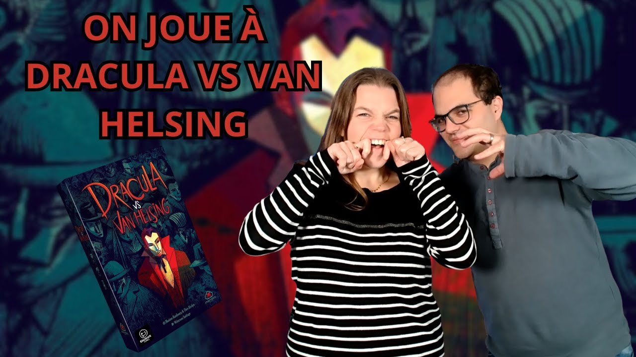 { Règles Et Partie } ON JOUE À DRACULA VS VAN HELSING  | Jeu De Société | Mandoo games