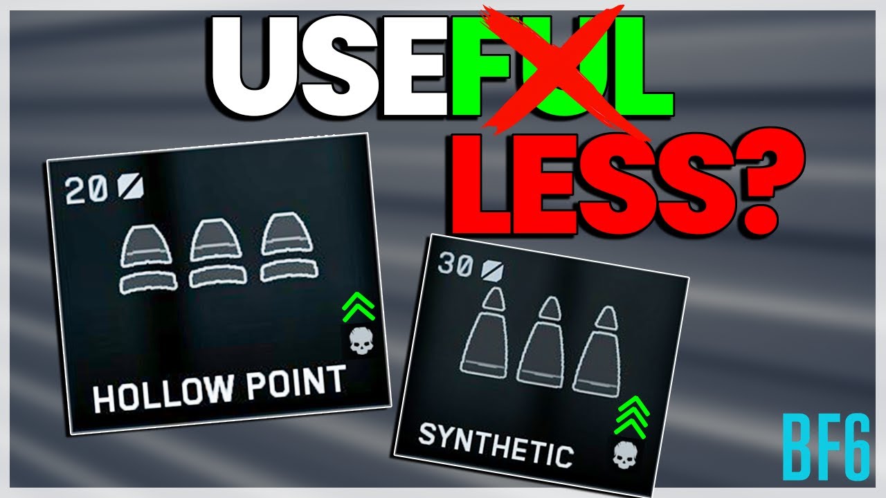 Are Hollow Points and Synthetic Bullets Actually Worth Using in Battlefield 6?