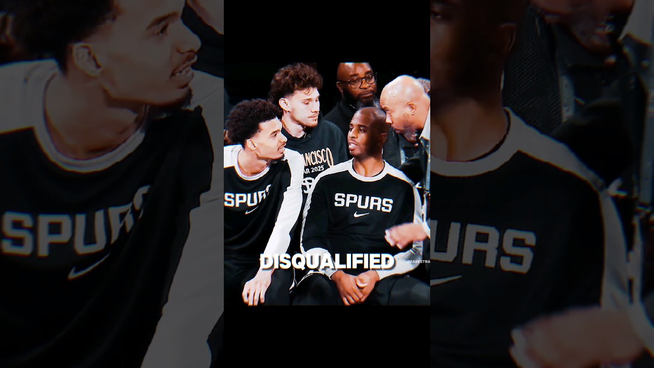 Wemby & Chris Paul Tried to Use 100 IQ 💀 #shorts #nbaallstar #nba  #basketball #edit #viral