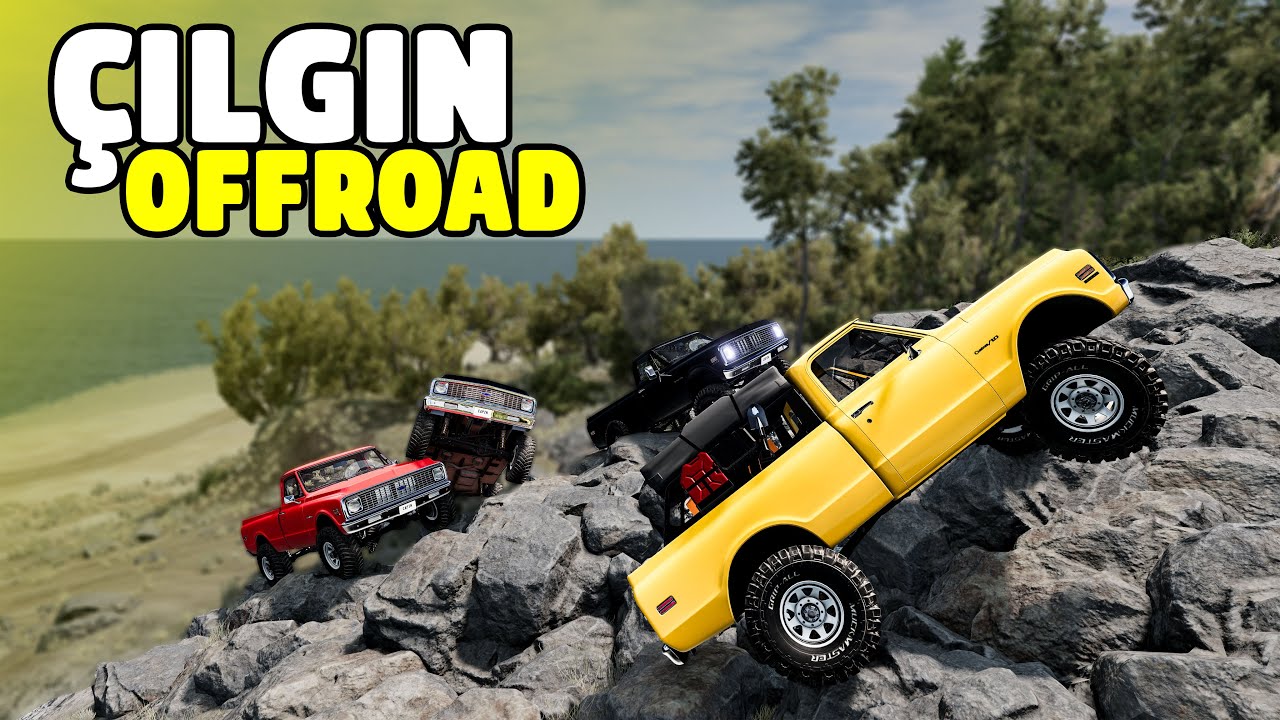 ZOR OFFROAD HARİTASI DENENİR Mİ? | BeamNG Drive