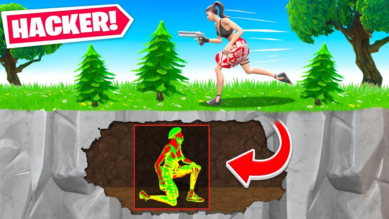 HACKER VERSTECKT SICH in Fortnite HIDE and SEEK!