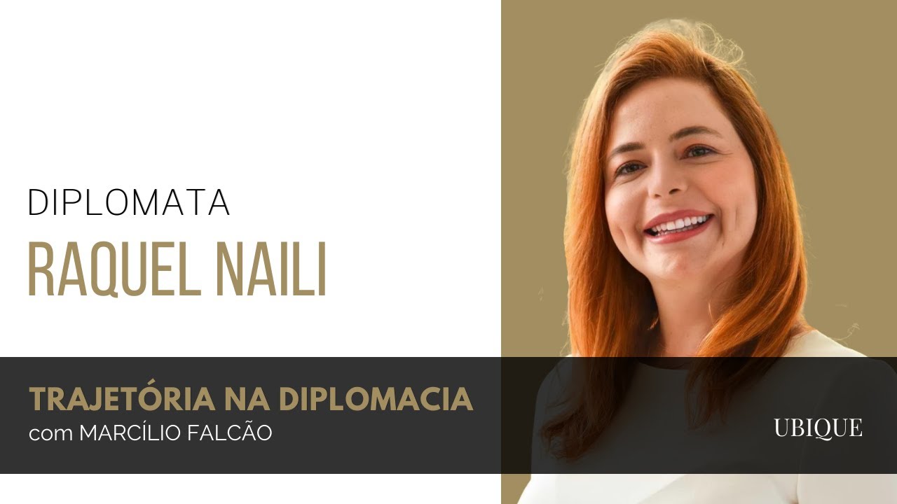 Live com a diplomata Raquel Naili - CACD e Trajetória na Diplomacia.