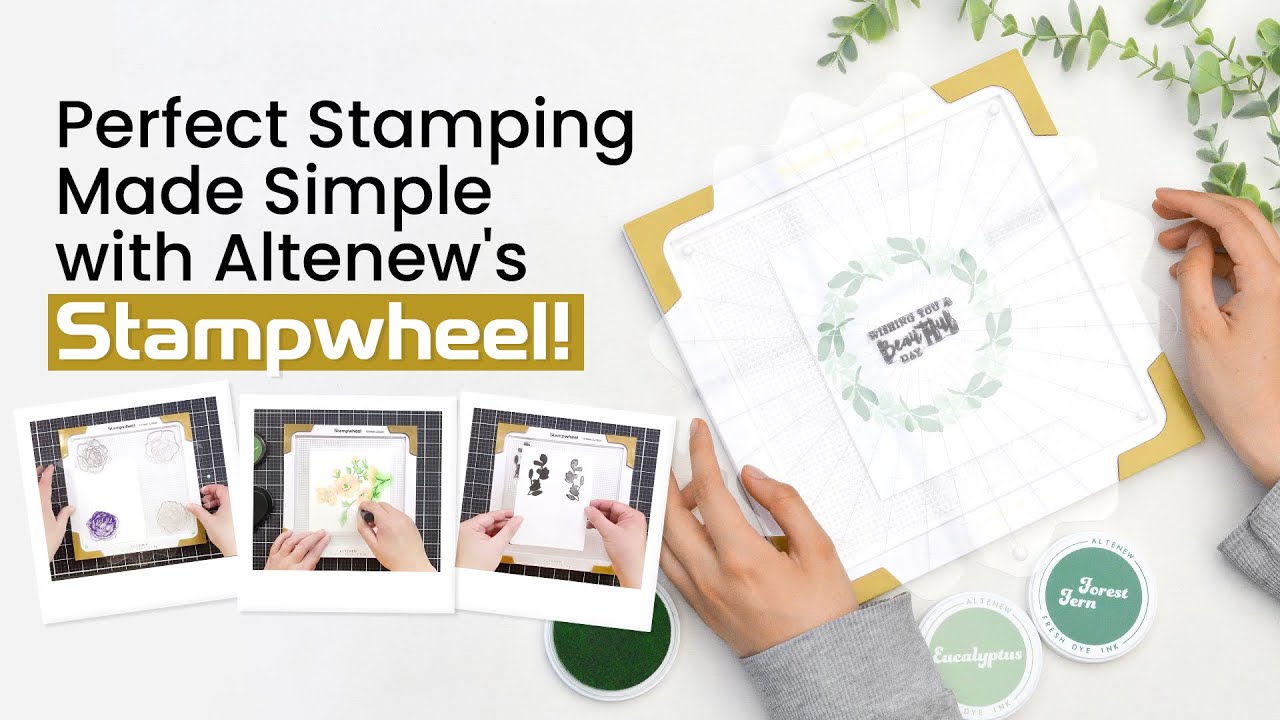 Официально! Подробный обзор Stampwheel от Altenew