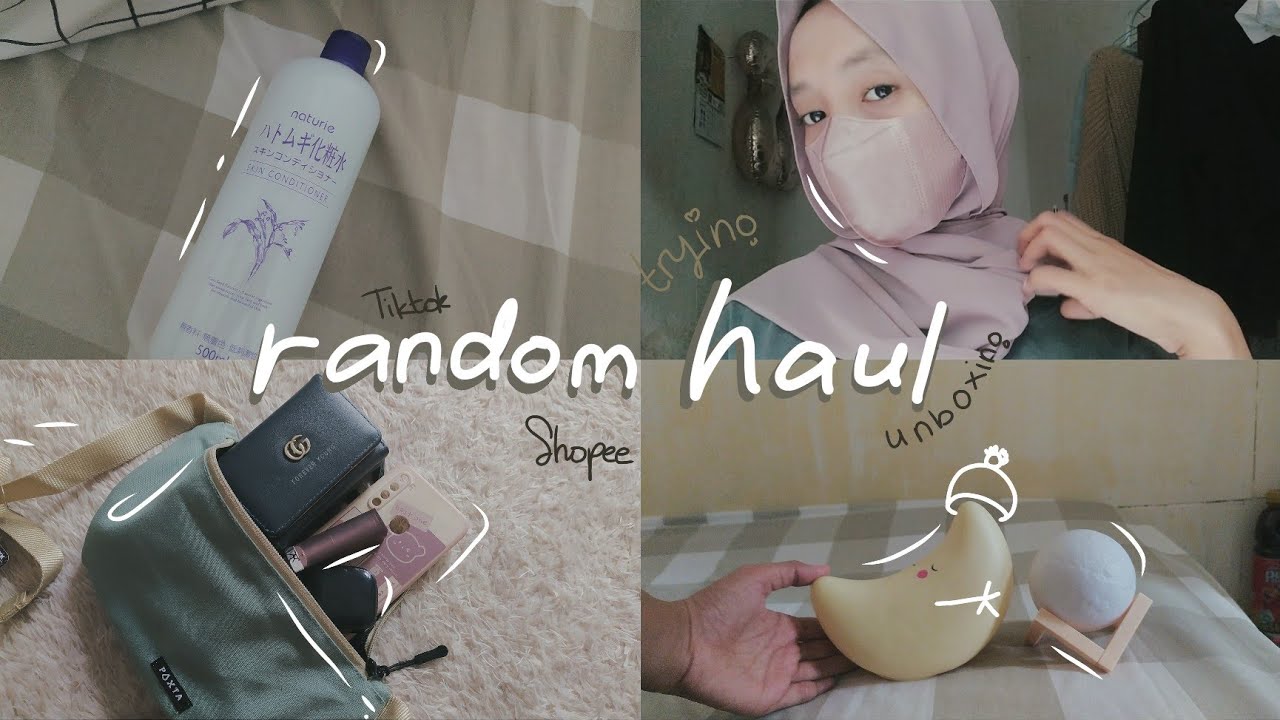 Random Haul || Shopee & Tiktokshop
