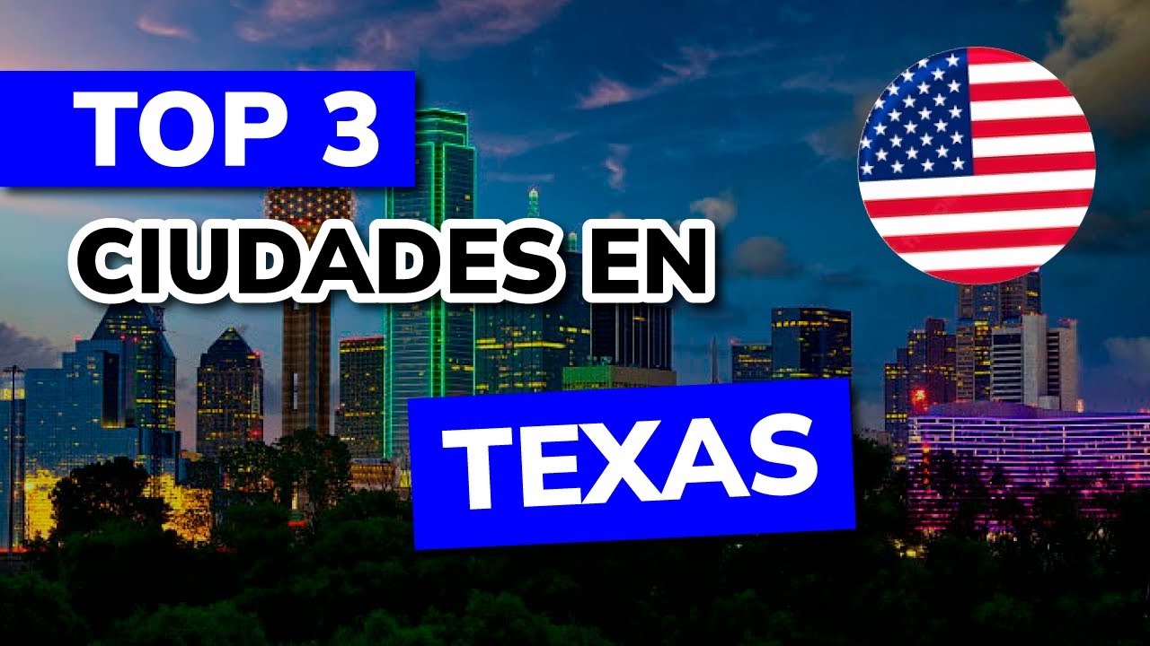 ➡️ Las 3 mejores CIUDADES de TEXAS para Vivir o Mudarse