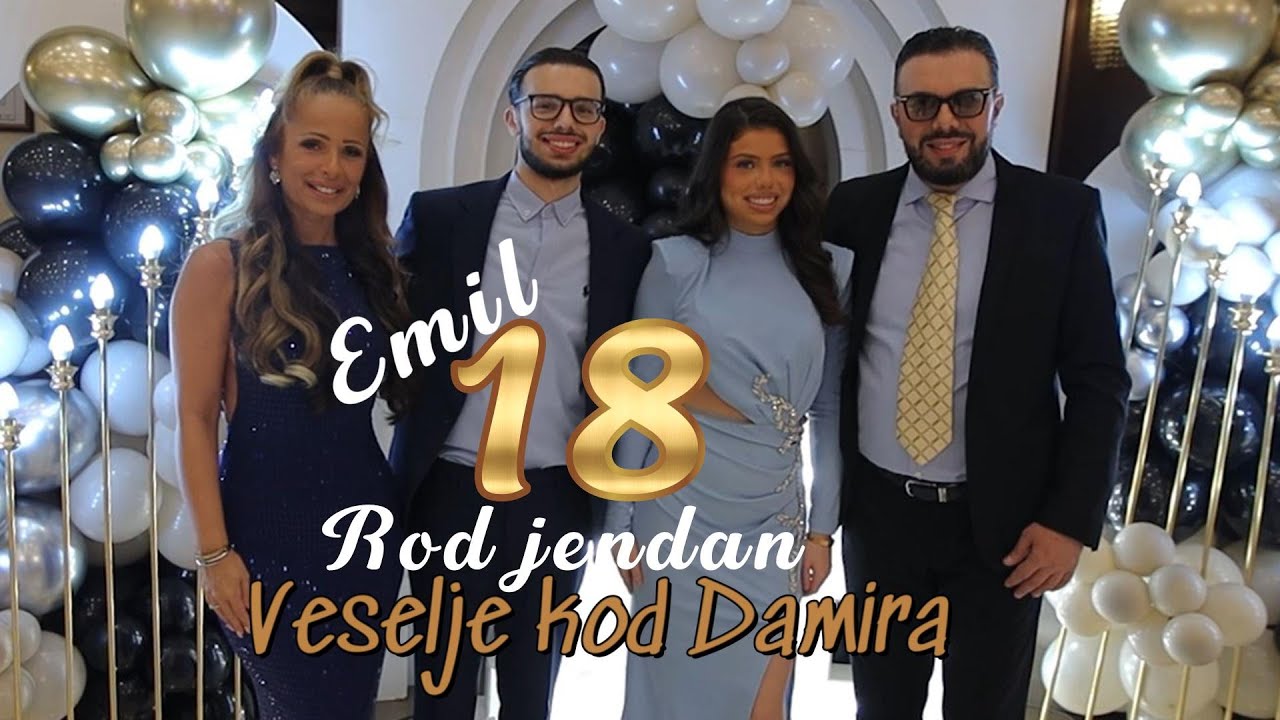 Veselje kod DAMIRA BUBNJARA -  Emil 18-ti. Rodjendan - Bojana, Djani, Acko, Jana,  Sladja Alegro1