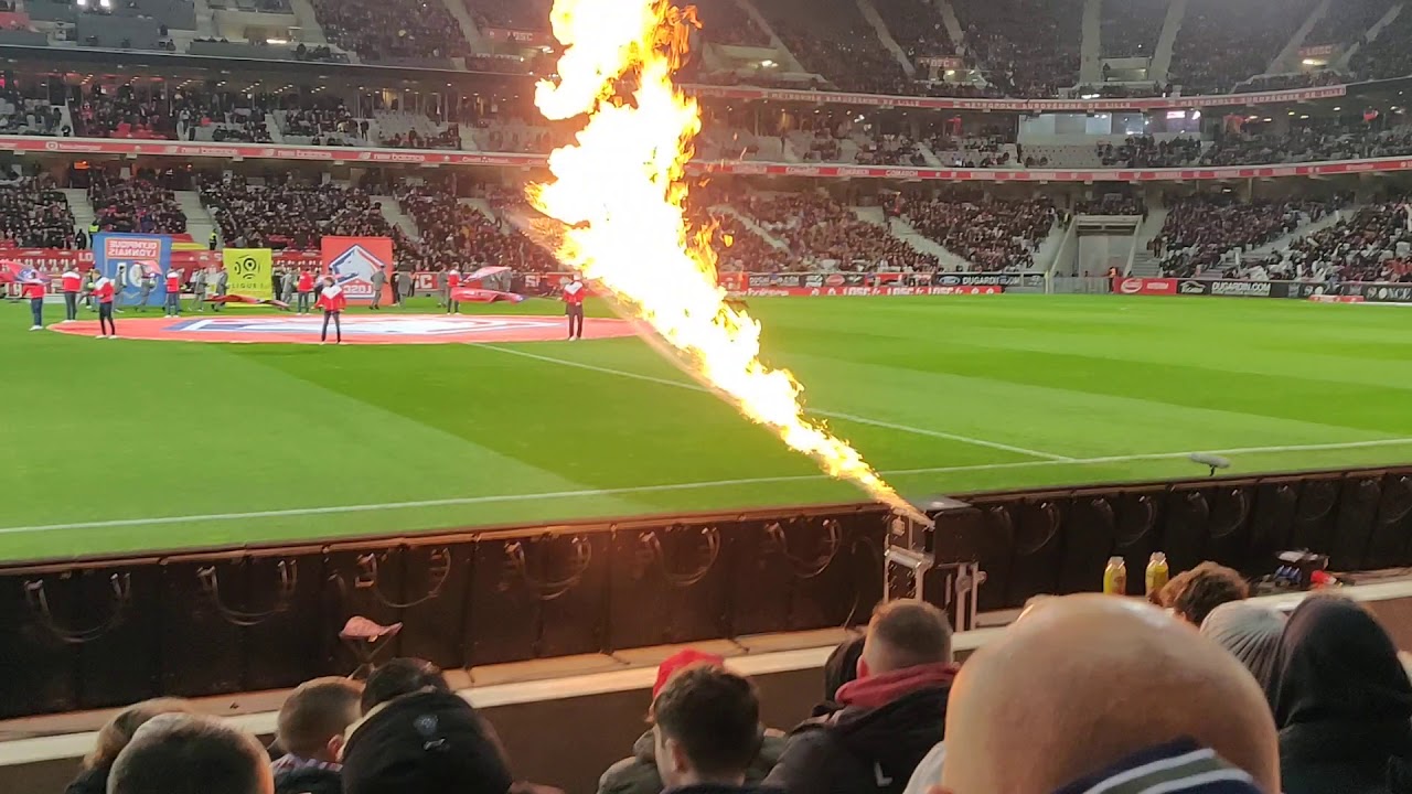 Lille-Lyon: Compo des joueurs et clip d'entrée