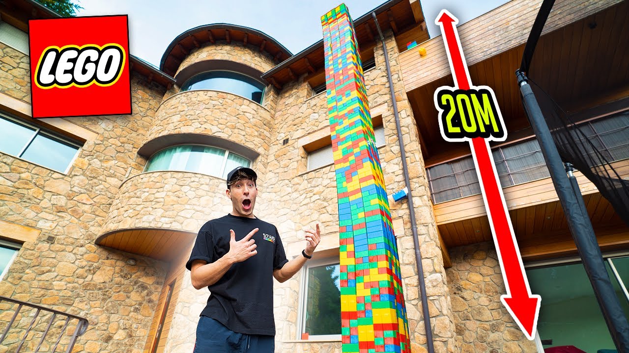 CONSTRUIMOS LA TORRE DE LEGO MAS ALTA DEL MUNDO (+20m)