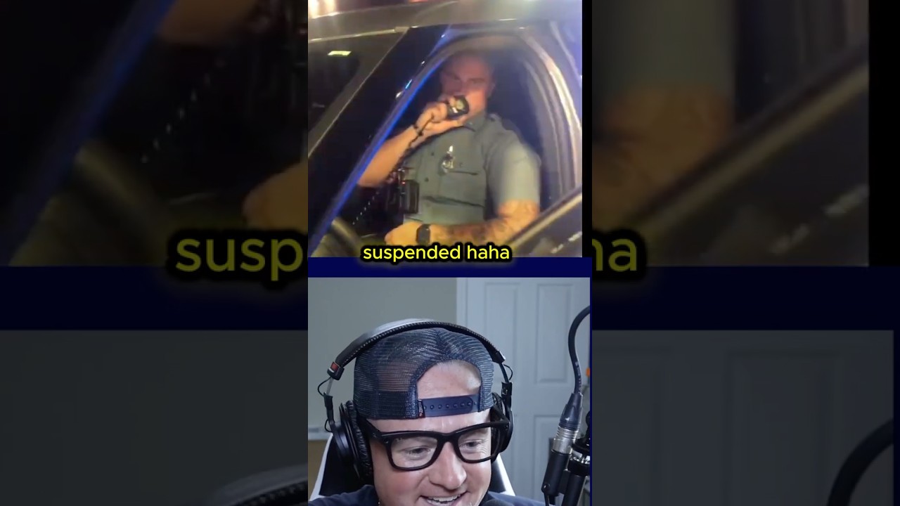 Police TROLL This Dude For Suspended License 🤣🤣