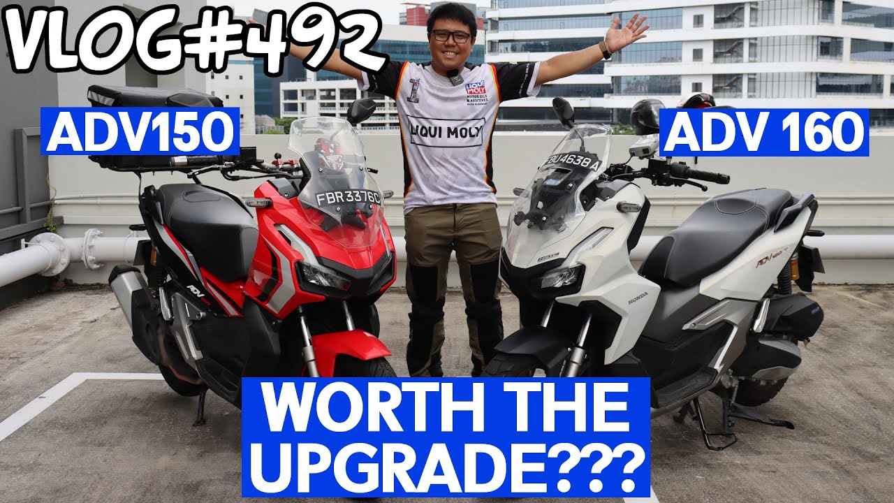 Honda ADV150 против ADV160 | Видеоблог №492