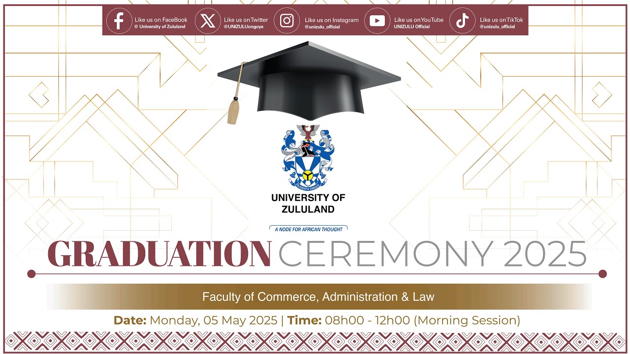 Graduation Ceremony 2025 - Faculty of Commerce, Administration and Law (Morning Session)