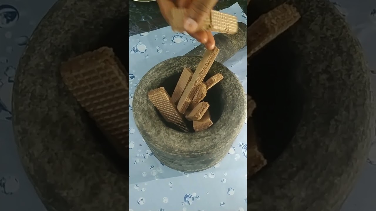 NABATI WAFER BISCUITS IN CRUSHED TAMIL  @my favourite crushed