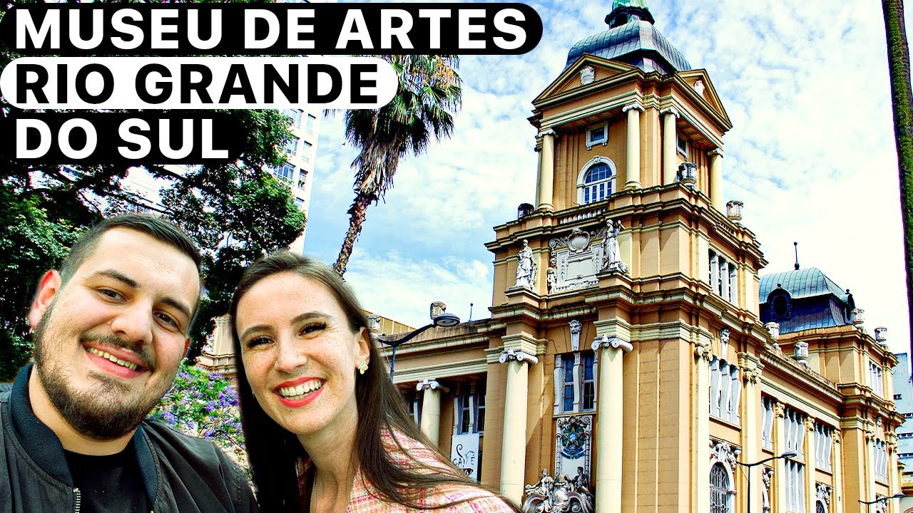 Conhecendo o MUSEU DE ARTES DO RIO GRANDE DO SUL - MARGS em Porto Alegre