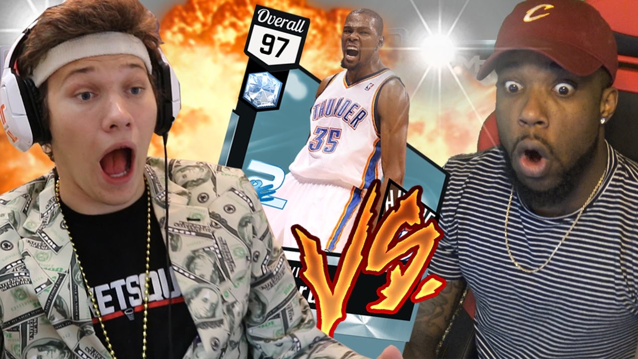 WAGER OF THE YEAR! DIAMOND KEVIN DURANT WAGER VS JESSERTHELAZER NBA 2k17