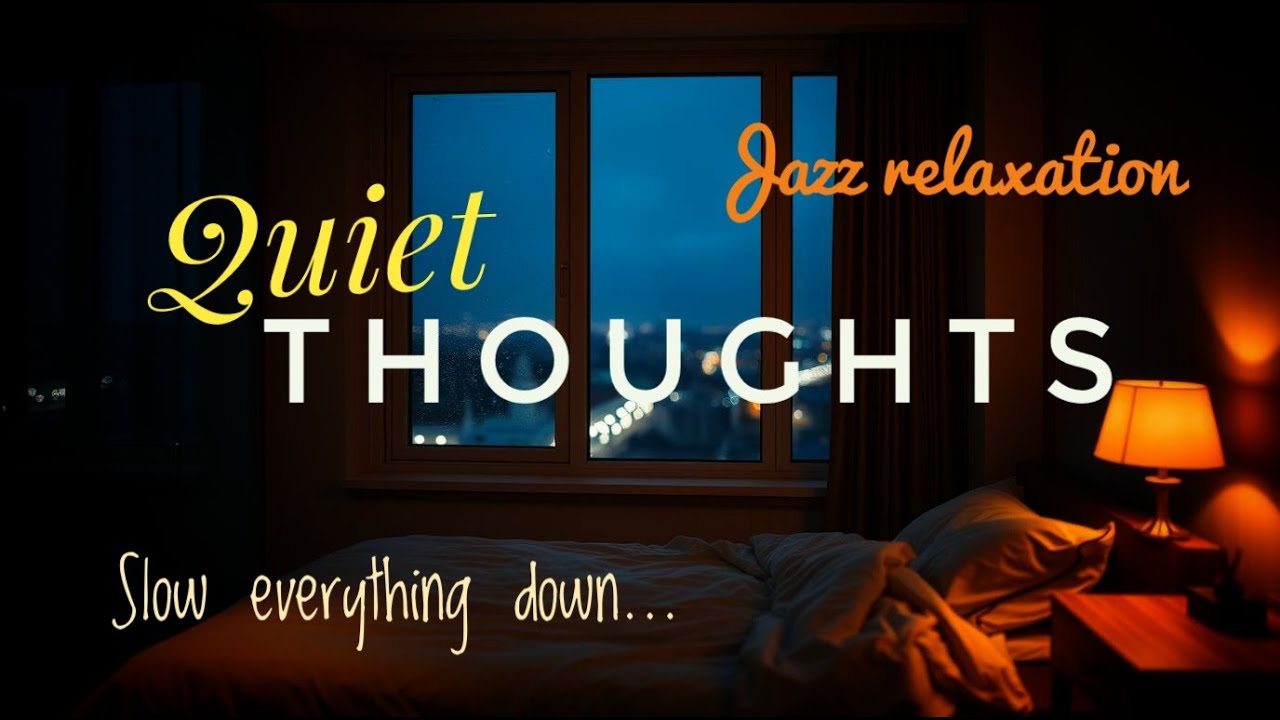 Cozy Night Jazz 🎷 Smooth Music for Lonely Moments