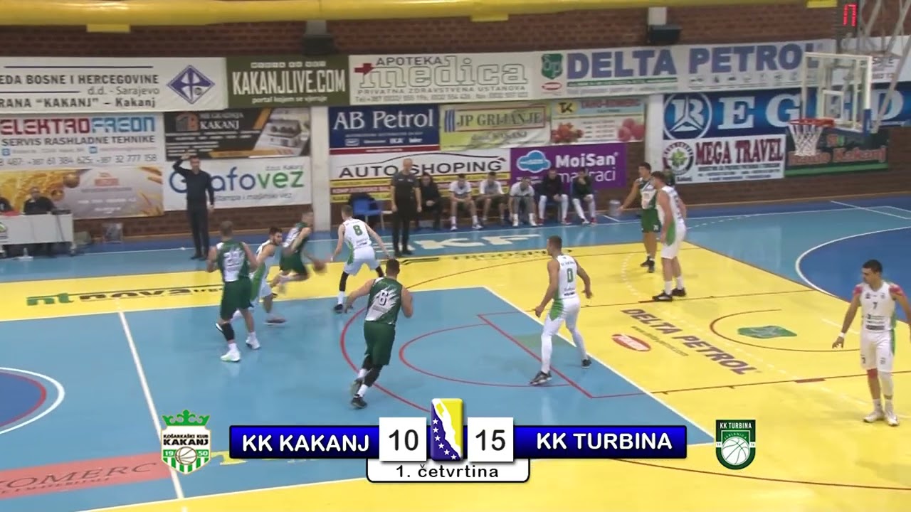 KK Kakanj - KK Turbina - A1 Liga KSBIH Kolo br: 8  JUG