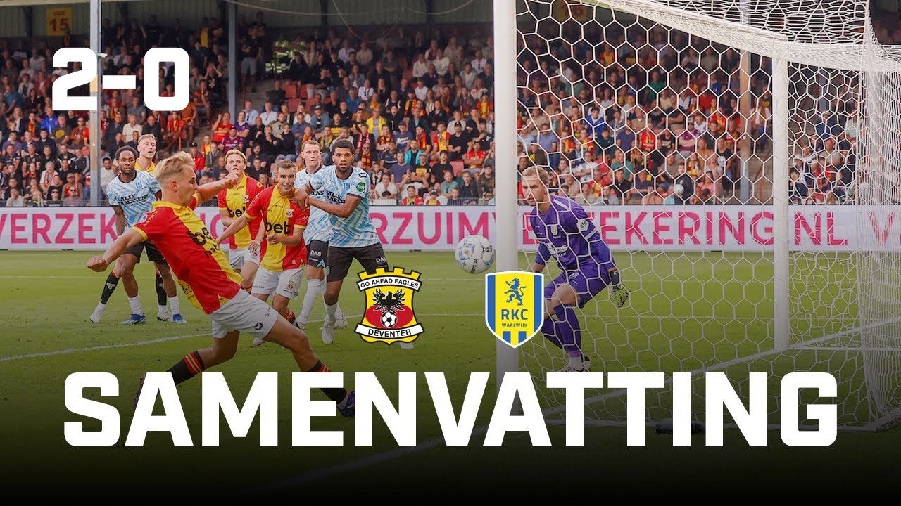 👏 Zege in eigen Adelaarshorst | Samenvatting Go Ahead Eagles - RKC Waalwijk