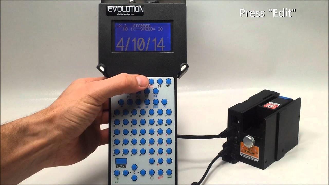 Manual Inkjet Printing Offline by hand using the Evolution Inkjet Printer