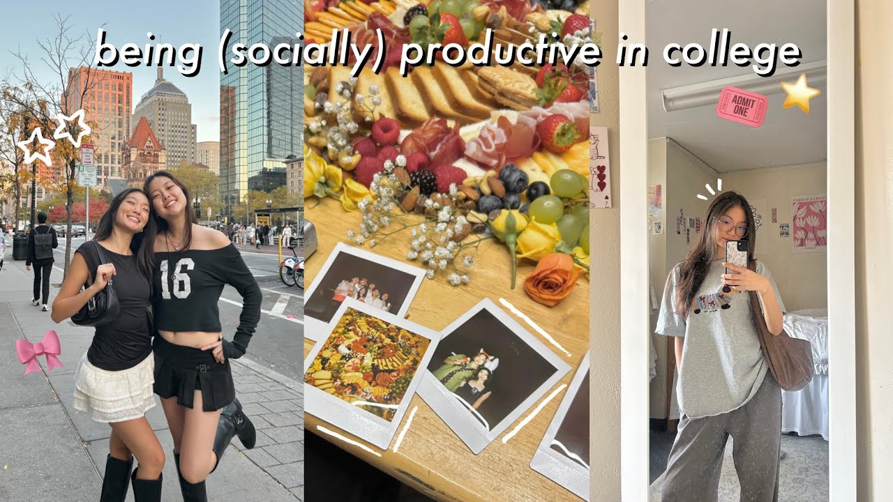 a (socially) productive uni vlog | life at brown, concerts & halloween with friends