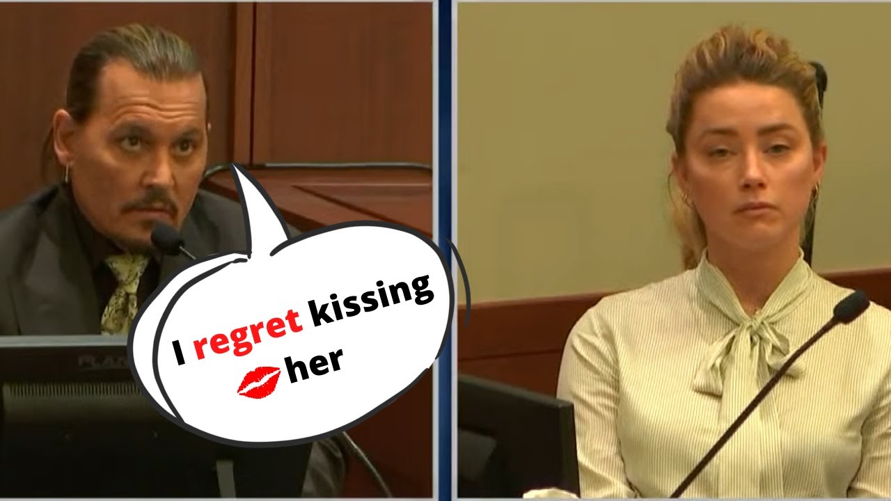 Johnny Depp Says He regretted KISSING Amber Heard!