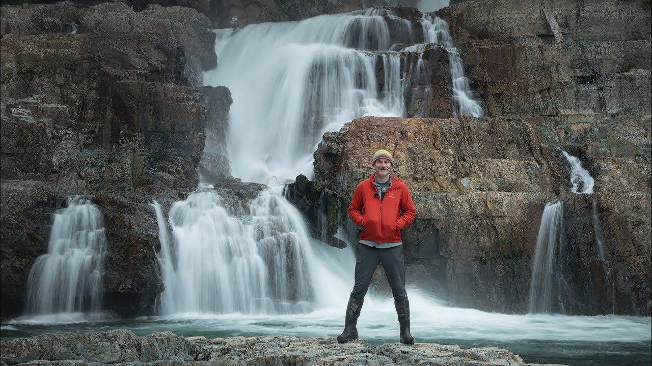 Движение воды / Фотография водопада