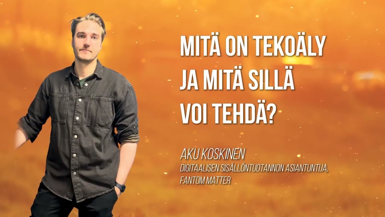 Mitä on tekoäly ja mitä sillä voi tehdä?