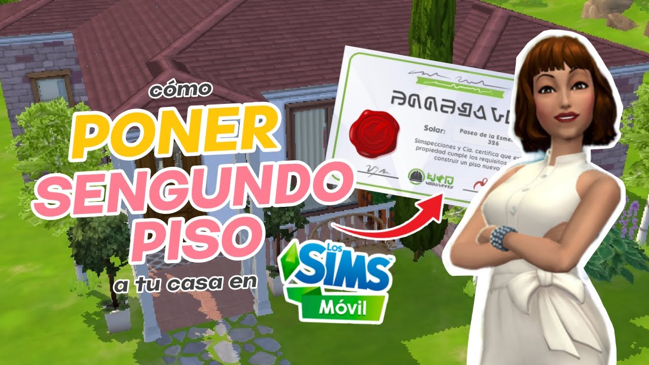 COMO poner OTRO PISO a tu casa I Los Sims Mobile 🤩