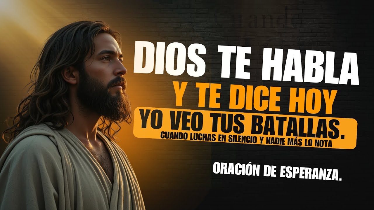 Dios Ve Tus Batallas Silenciosas | Cuando Luchas en Silencio y Nadie Más lo Nota