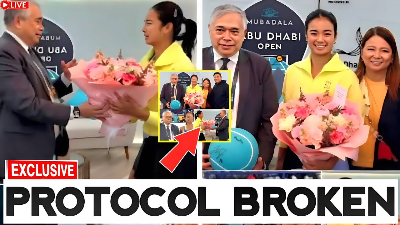 SHOCKER IN ABU DHABI: The Moment Alex Eala Forced a Diplomatic BREAKDOWN!