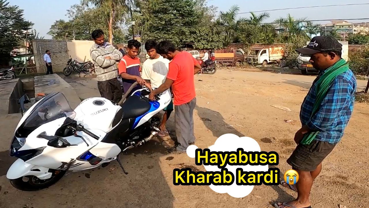 Hayabusa Sensor fail 😭 😒 Kharab Kardi Bike