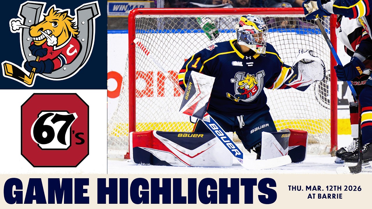 Ottawa 67's at Barrie Colts - March 12th, 2026