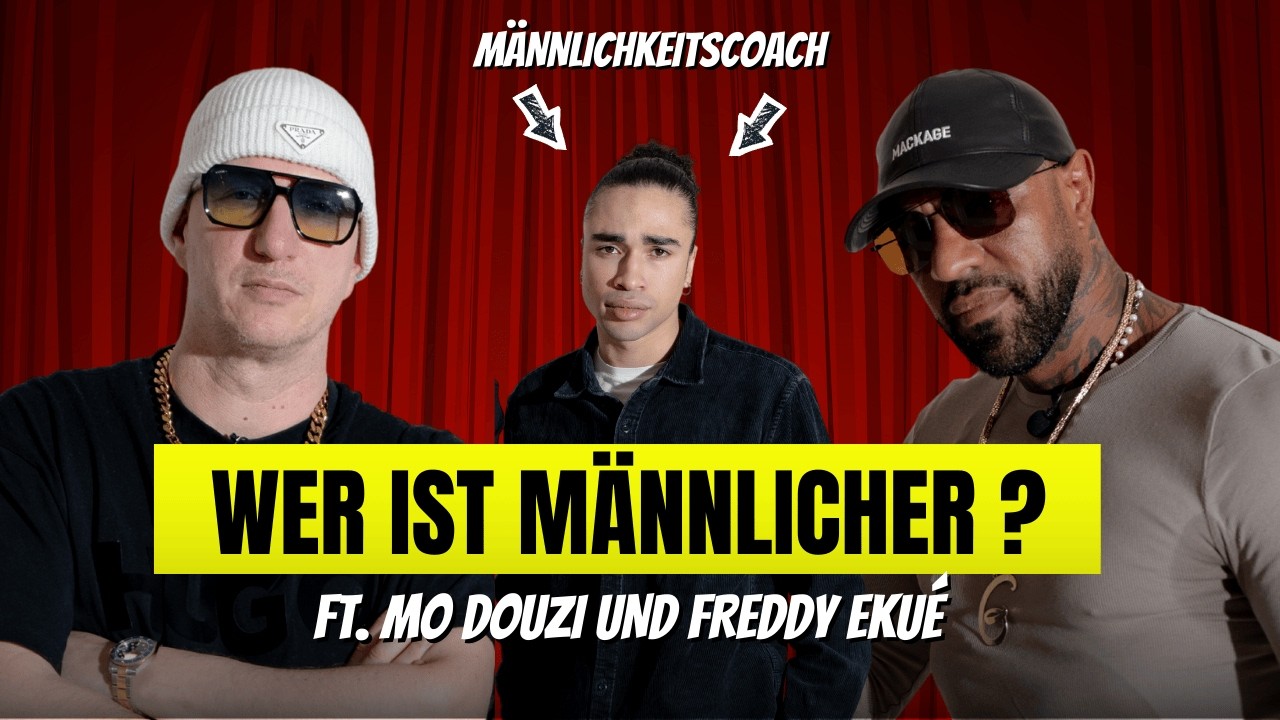Mo Douzi und Schradin machen Männlichkeitscoaching