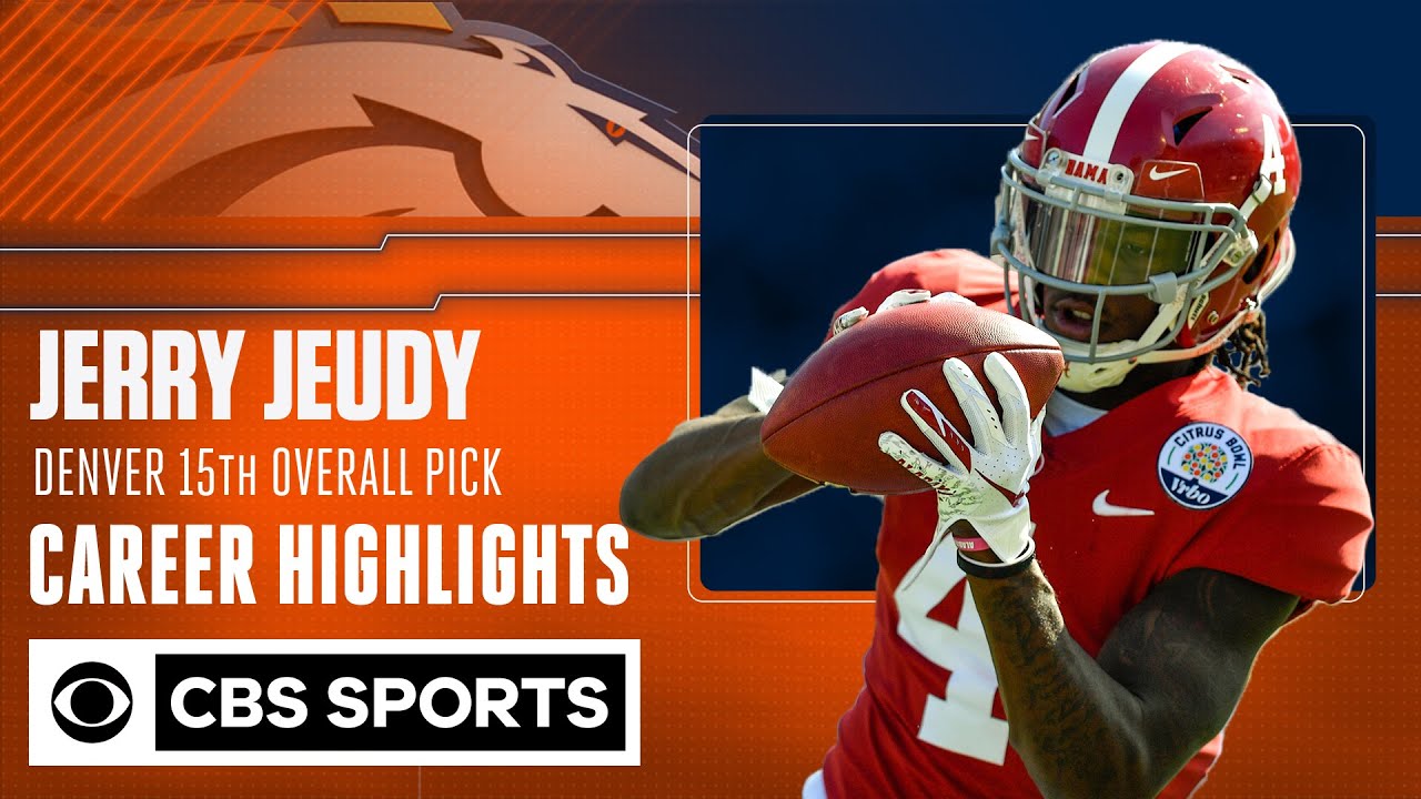 Jerry Jeudy: Denver Broncos 15th overall pick | Career Highlights | CBS Sports