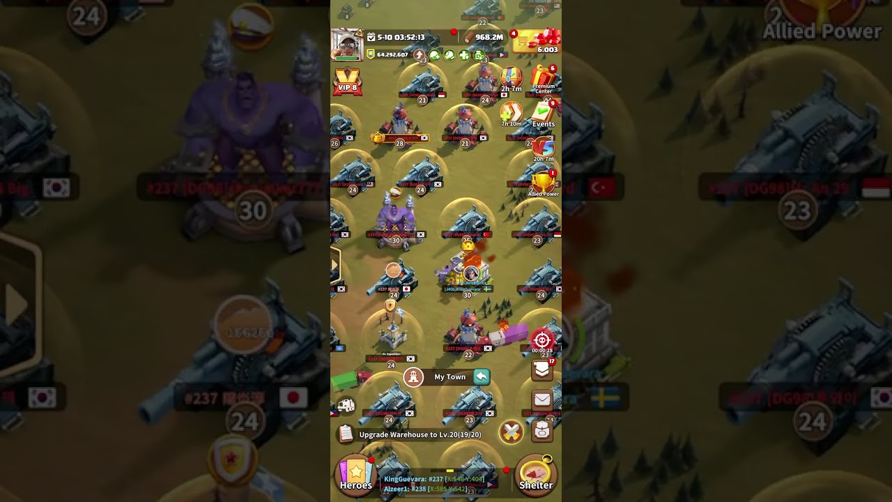 Dark War Survival: State 238 - Server vs Server Battles 2/5