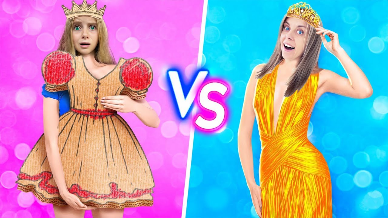 💰 PRINȚESA BOGATĂ vs PRINȚESA SĂRACĂ 👸 FILMUL
