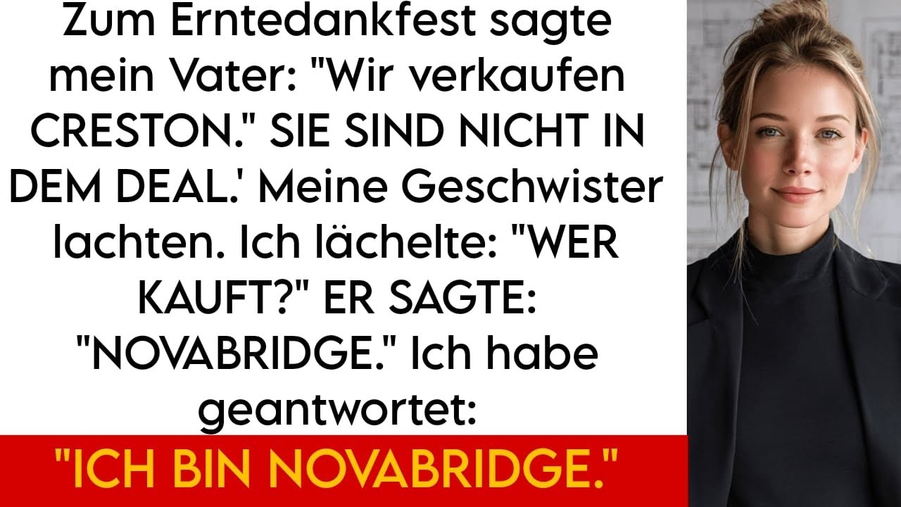 An Thanksgiving erklärte mein Vater: ‚Wir verkaufen das Familienunternehmen – und ihr geht leer aus.