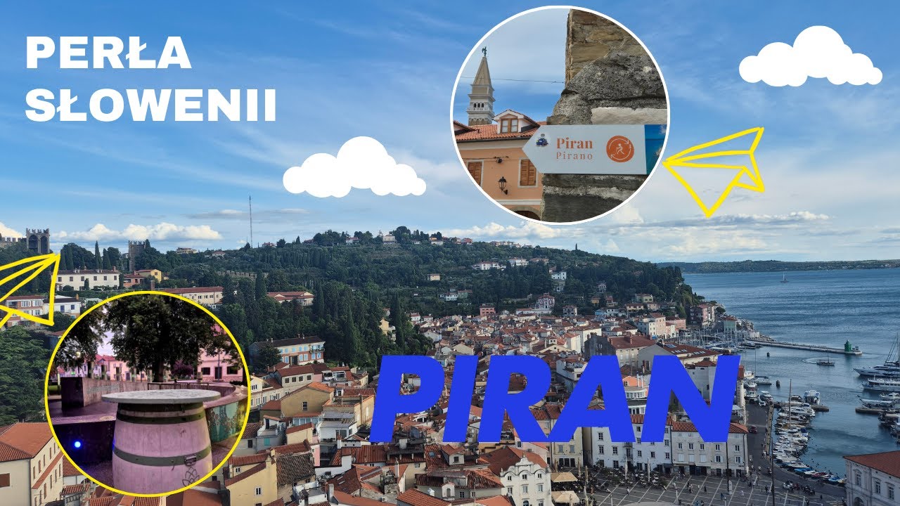 Czy Piran to NAJPIĘKNIEJSZE miasto Słowenii? Droga do Chorwacji