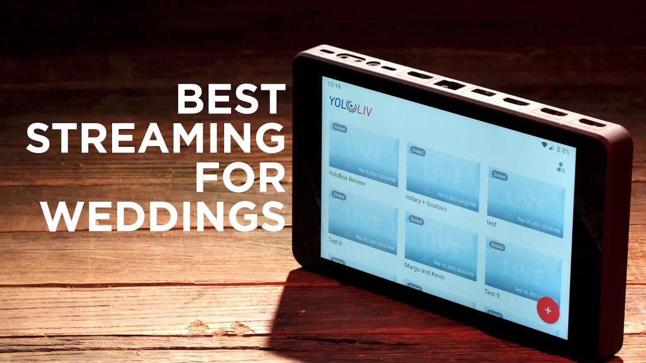 Yolobox Pro Review: The Best Live Streaming Device for Weddings [BTS]