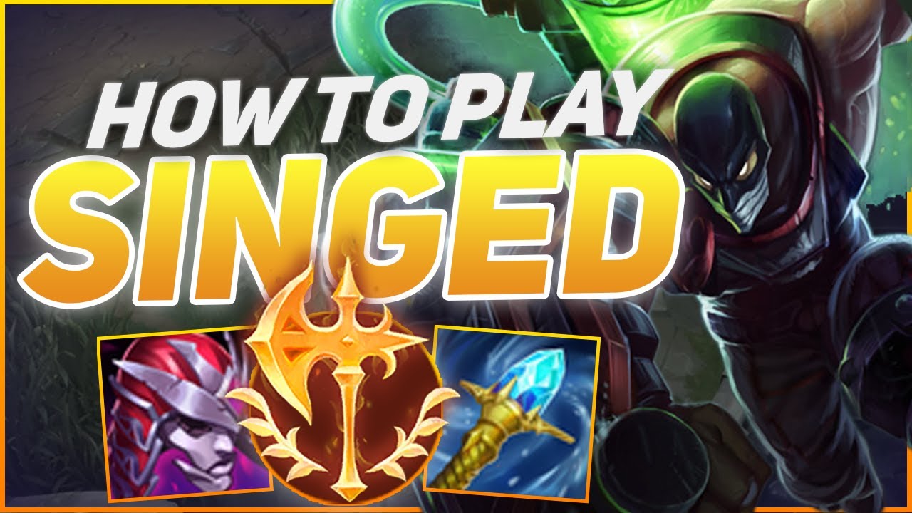 Proxy Singed Will Tilt ANYONE! | Build & Runes | How To Play Singed Season 11 | League of Legends