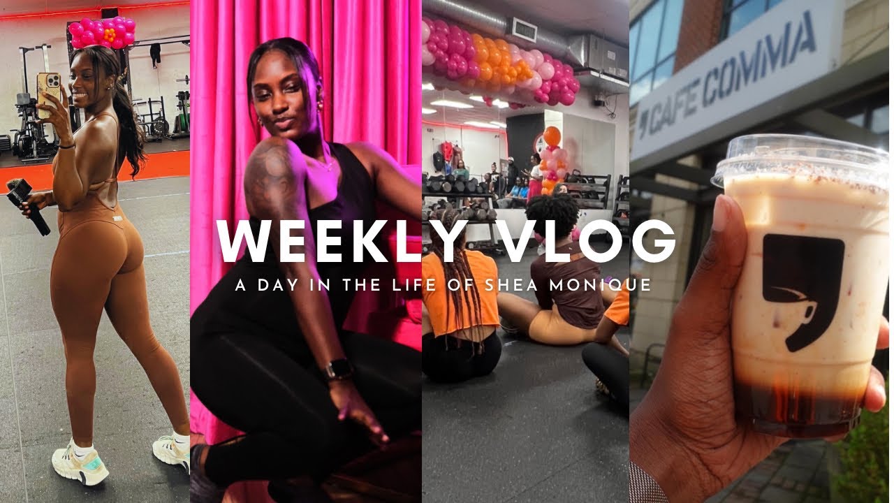 ATLANTA VLOG | wine and dance w cam + fit girl bootcamp + new tripod + ATL coffee + morning workout