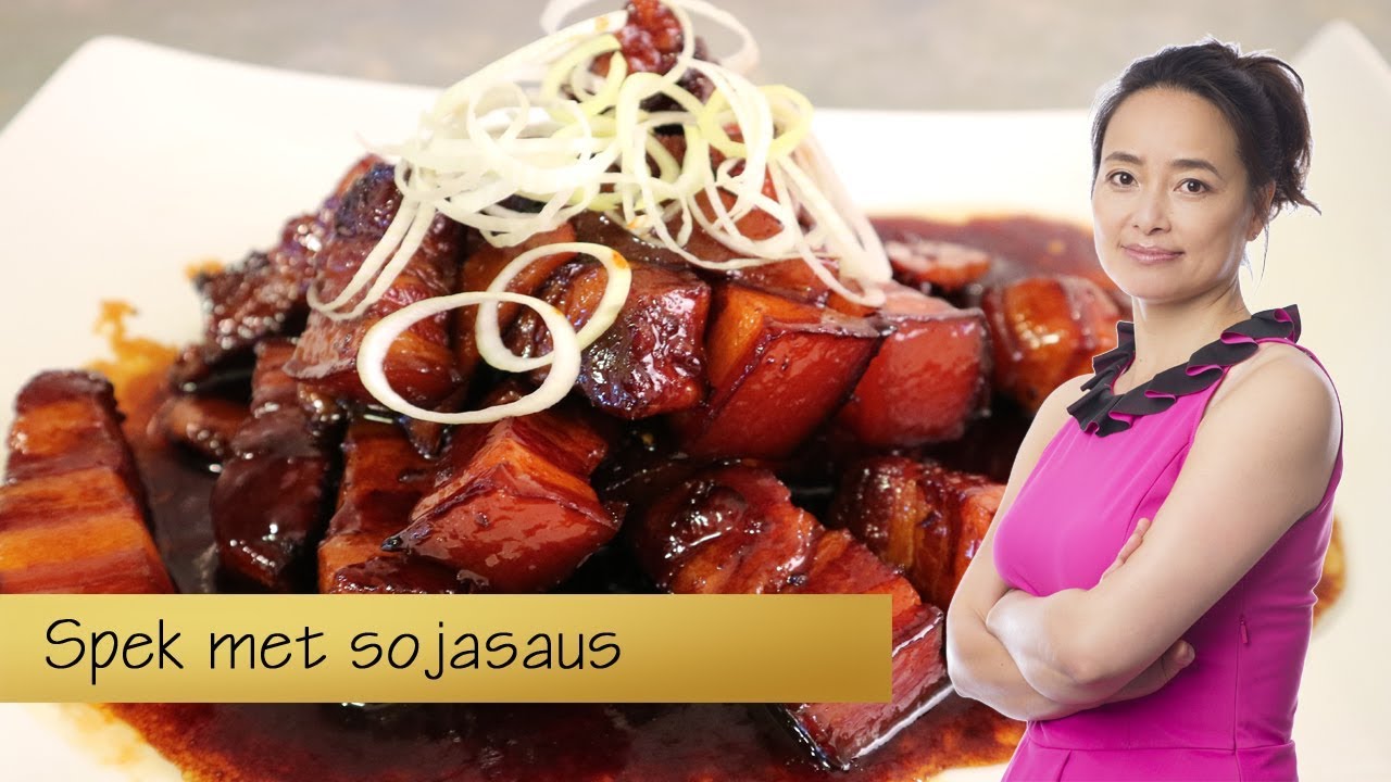 Authentiek Chinees: spek met sojasaus