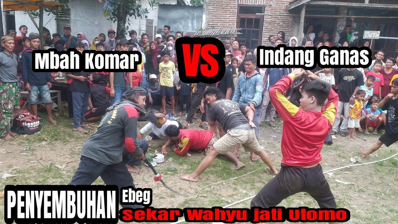 Mbah Komar ngamuk ❗Sembuhan akhir Ebeg Sekar Wahyu jati Utomo 🔥