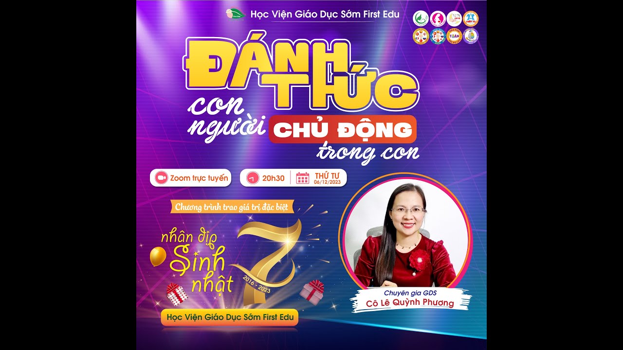 [TALKSHOW] ĐÁNH THỨC CON NGƯỜI CHỦ ĐỘNG TRONG CON | Lê Quỳnh Phương | Sinh nhật 7 năm FEI