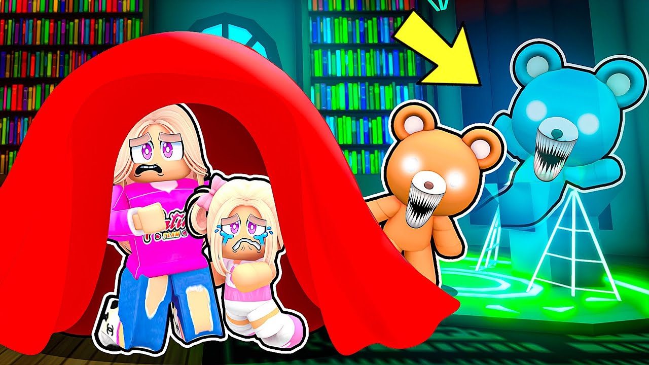 DUCH PLUSZAKA MAŁEJ AMI STRASZY NAS na BROOKHAVEN w ROBLOX! 😱😱